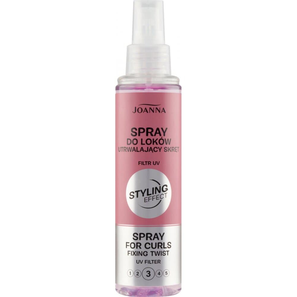 Styling Effect Utrwalający Spray Do Włosów Loków z Filtrem UV