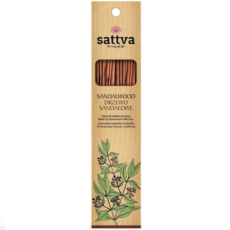 Sattva Natural Indian Incense naturalne indyjskie kadzidełko Drzewo Sandałowe