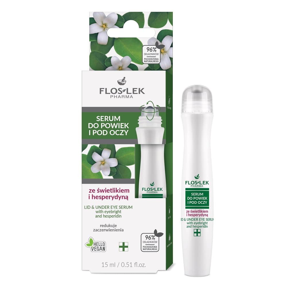 Floslek Serum do powiek i pod oczy ze świetlikiem i hesperydyną