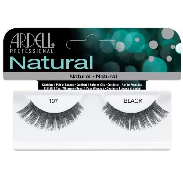 Rzęsy i akcesoria Natural 107 sztucznych rzęs Black