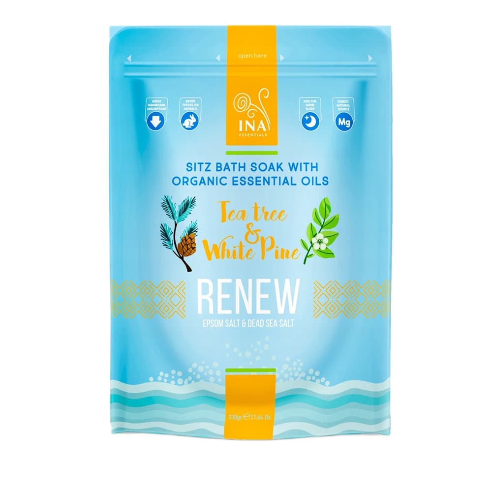 Renew sól do kąpieli z drzewem herbacianym i sosną białą