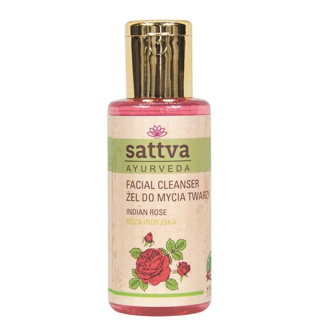 Sattva Facial Cleanser żel do mycia twarzy Indian Rose