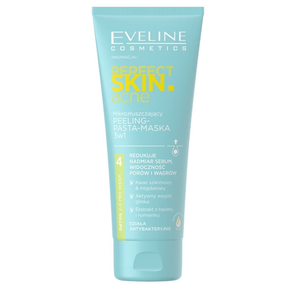 Perfect Skin Acne Mikrozłuszczający peeling–pasta–maska 3w1