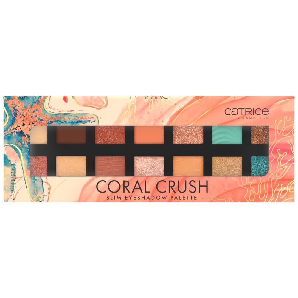 Coral Crush Slim Eyeshadow Palette Paleta cieni do powiek - 030 Under the Sea