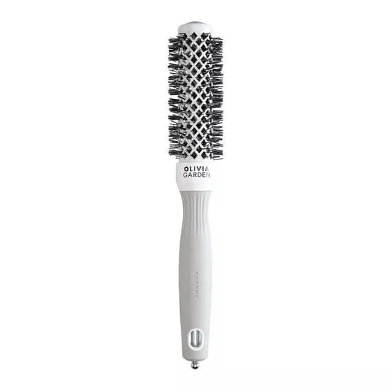 Szczotka Olivia Garden Expert BLOWOUT SHINE White&grey 25mm