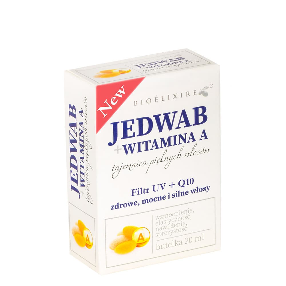 Jedwab do włosów z witaminą A