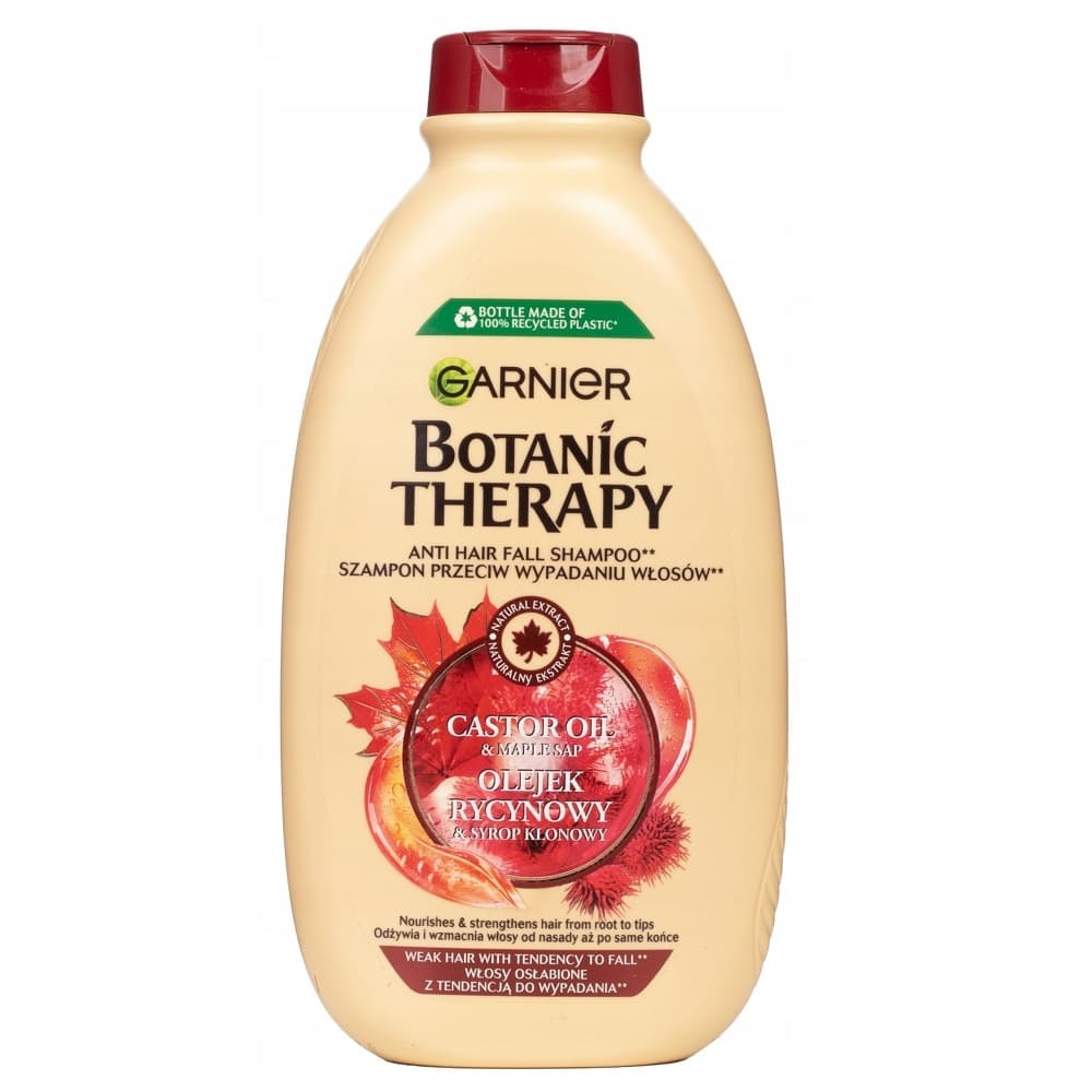 Botanic Therapy Szampon Do Włosów Olej Rycynowy i Migdałowy