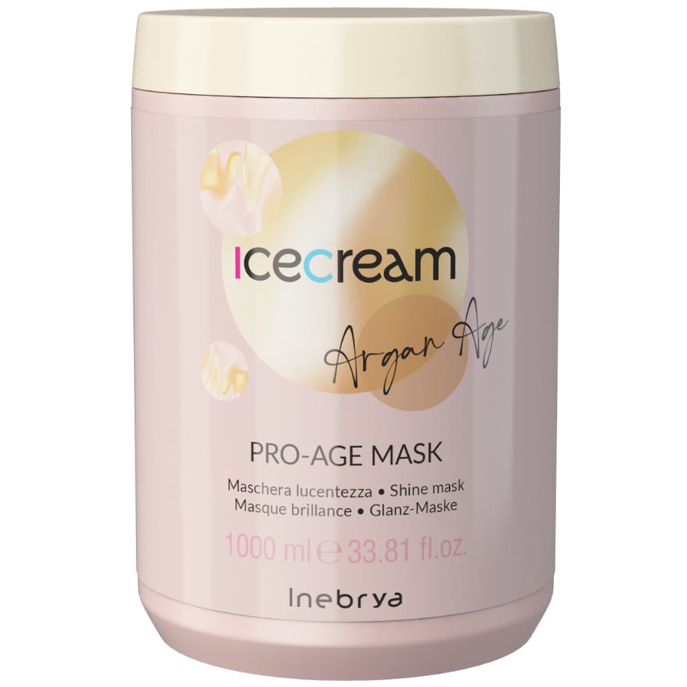 Ice Cream Pro-Age, maska nabłyszczająca z olejkiem arganowym