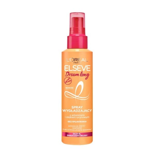 Loreal Elseve Dream Long Heat Slayer Termoochronny spray wygładzający do włosów