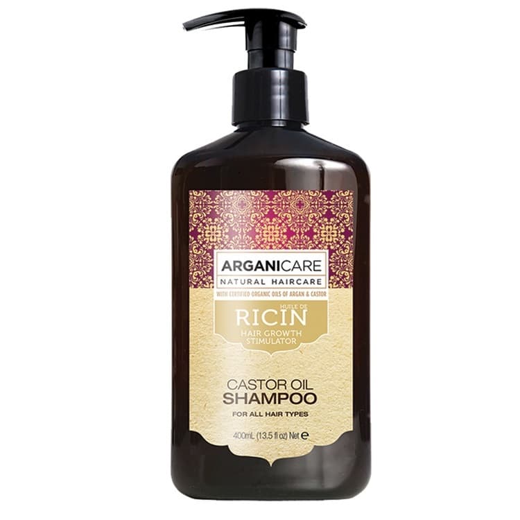 CASTOR - SHAMPOO - Szampon do włosów z olejem rycynowym i arganowym -