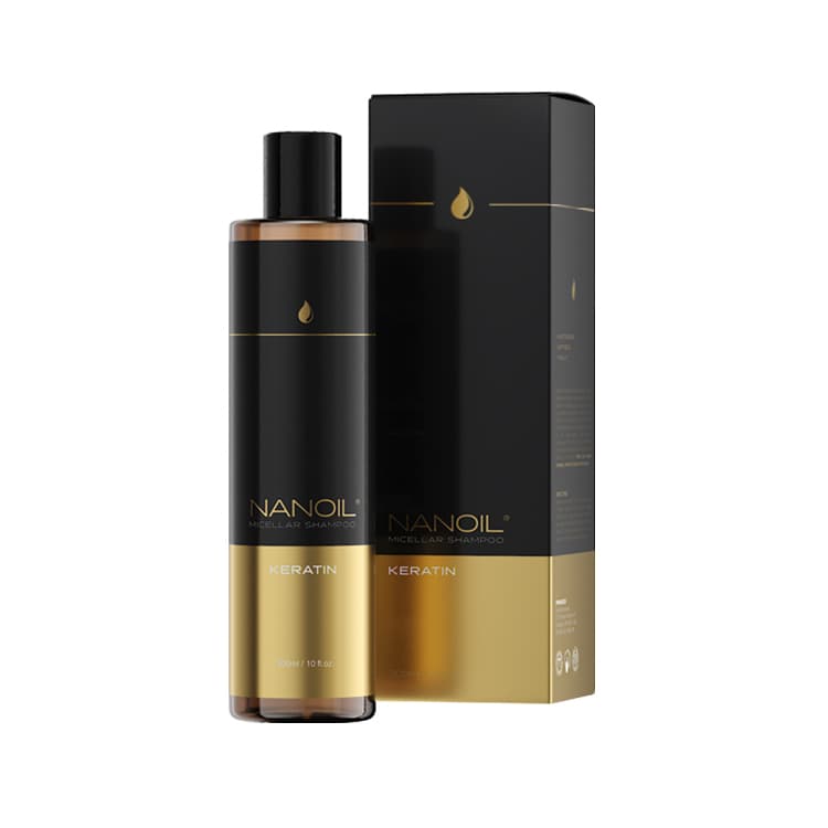 Keratin wzmacniający szampon micelarny z keratyną