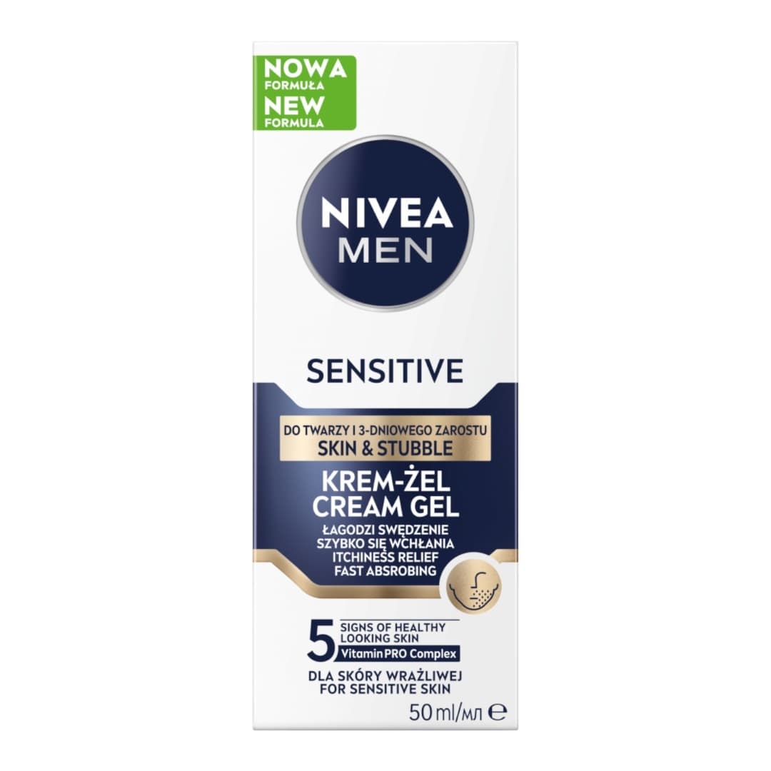 Men Sensitive Krem-żel łagodzący do twarzy