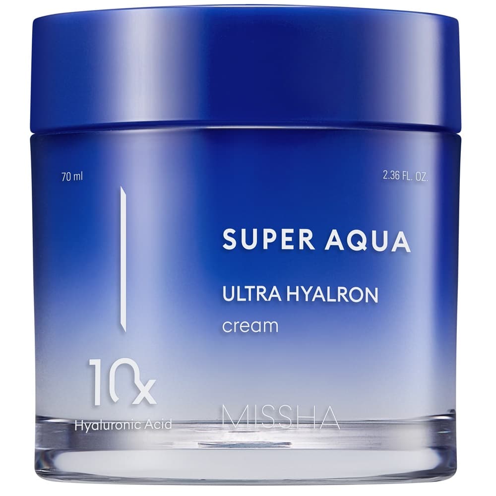 Super Aqua Ultra Hyalron Cream 10X - Krem nawilżający do twarzy