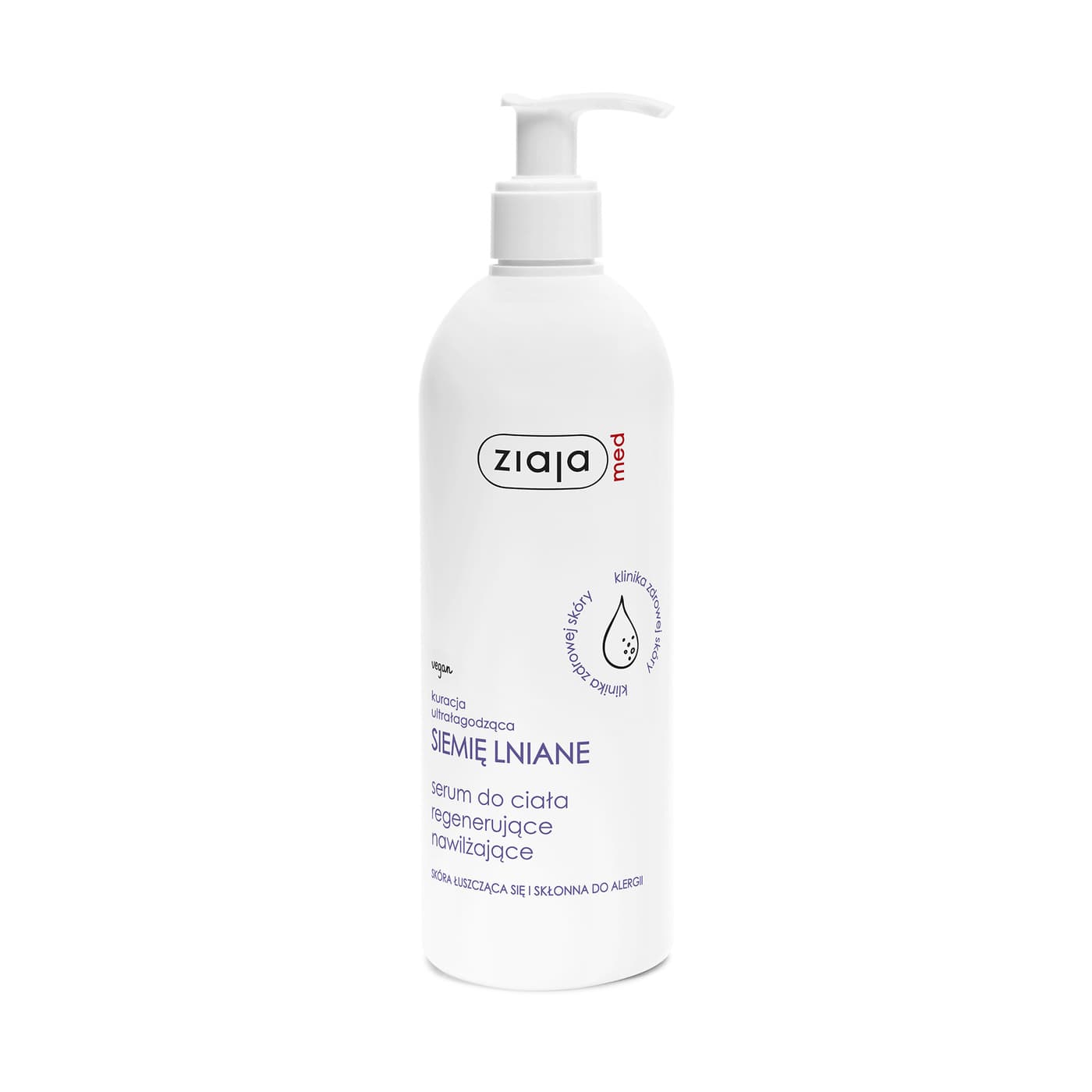 Serum Do Ciała Siemię Lniane Regenerujące Nawilżające