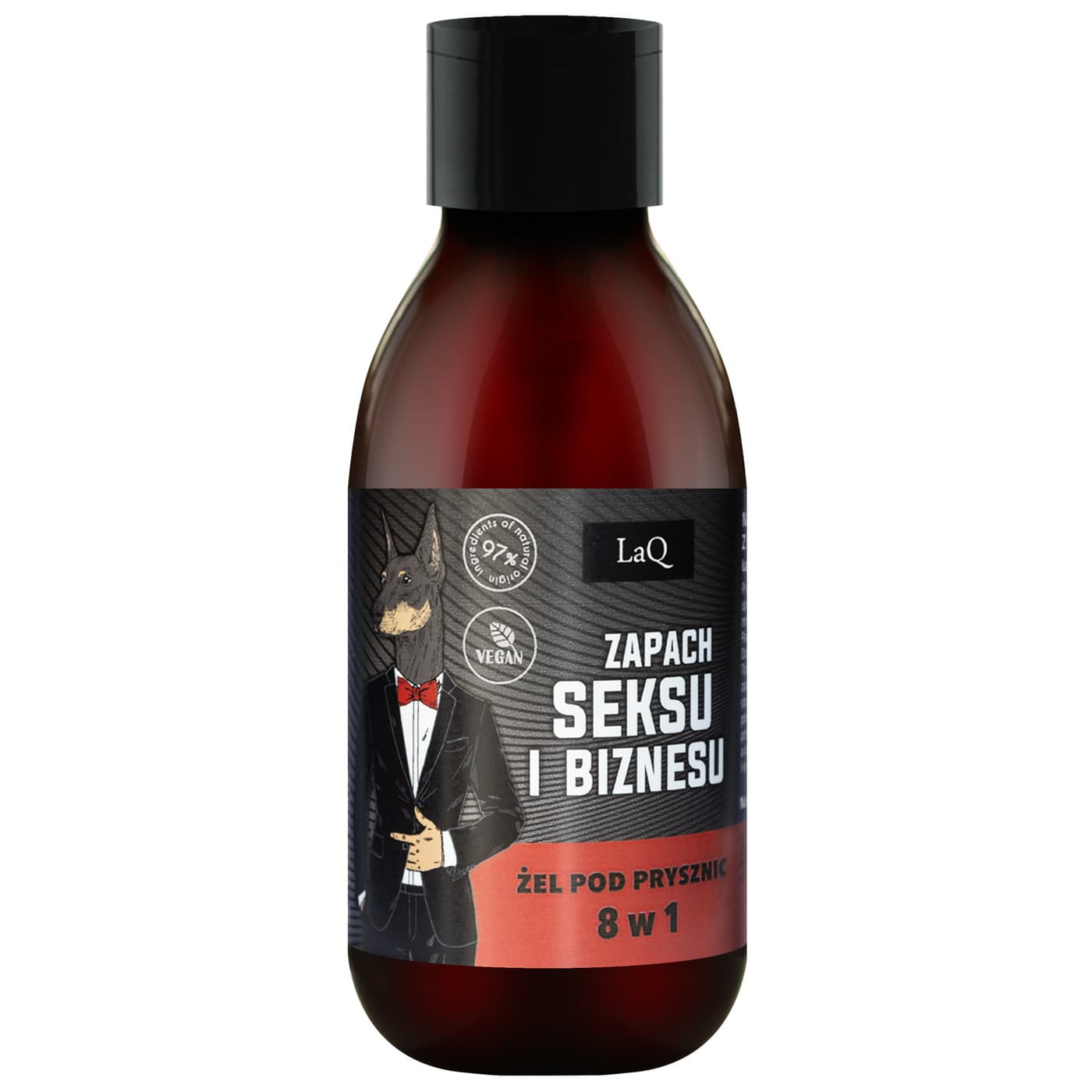 Mini Żel pod Prysznic 8 w 1 Doberman Zapach Seksu i Biznesu