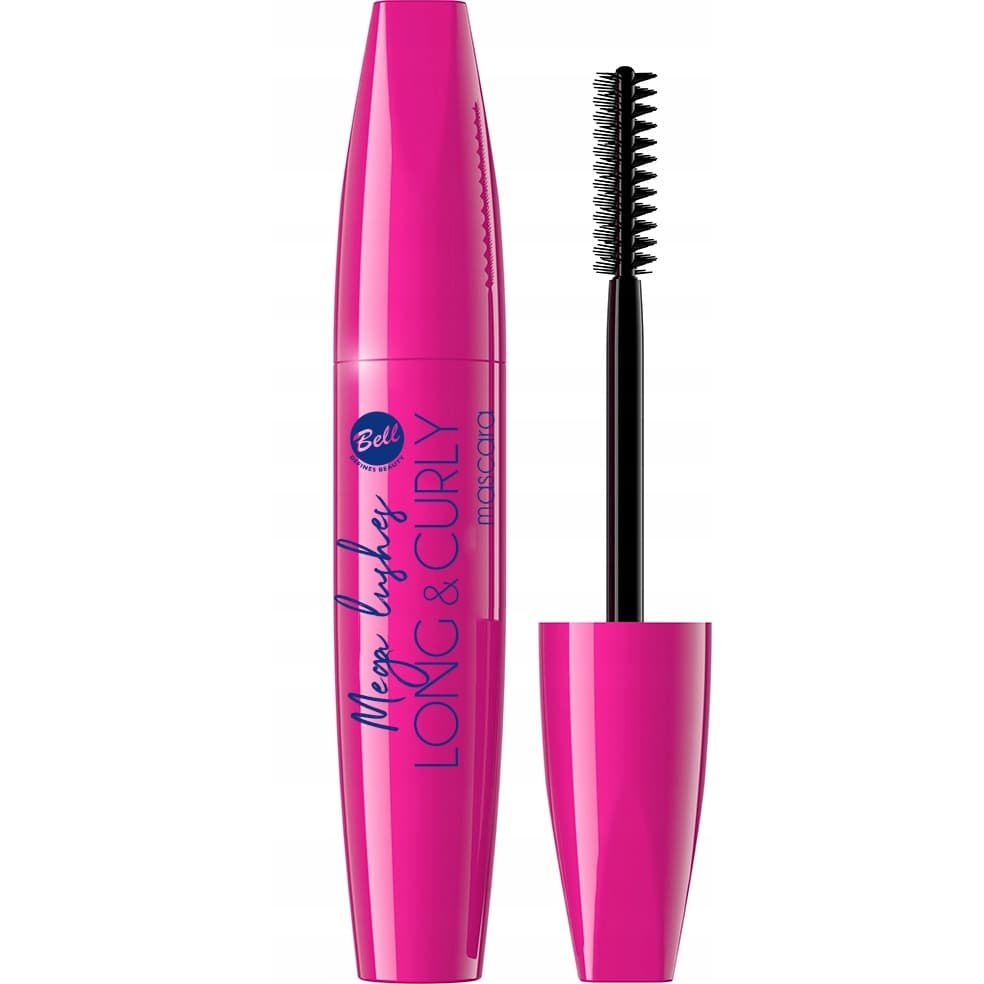 Mascara Mega Lashes Long&Curly, tusz do rzęs wydłużająco-podkręcający, nr 01