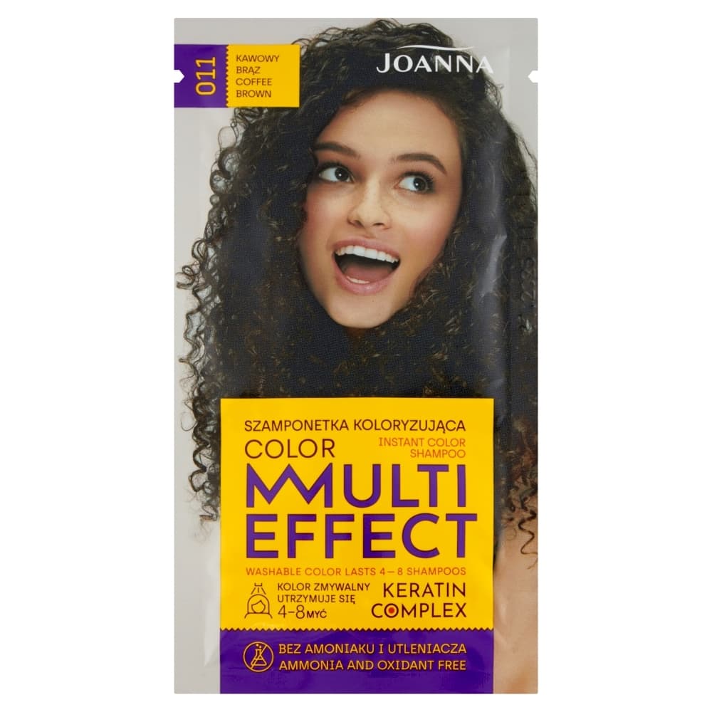 Multi Effect Color 011 Kawowy brąz Szamponetka koloryzująca