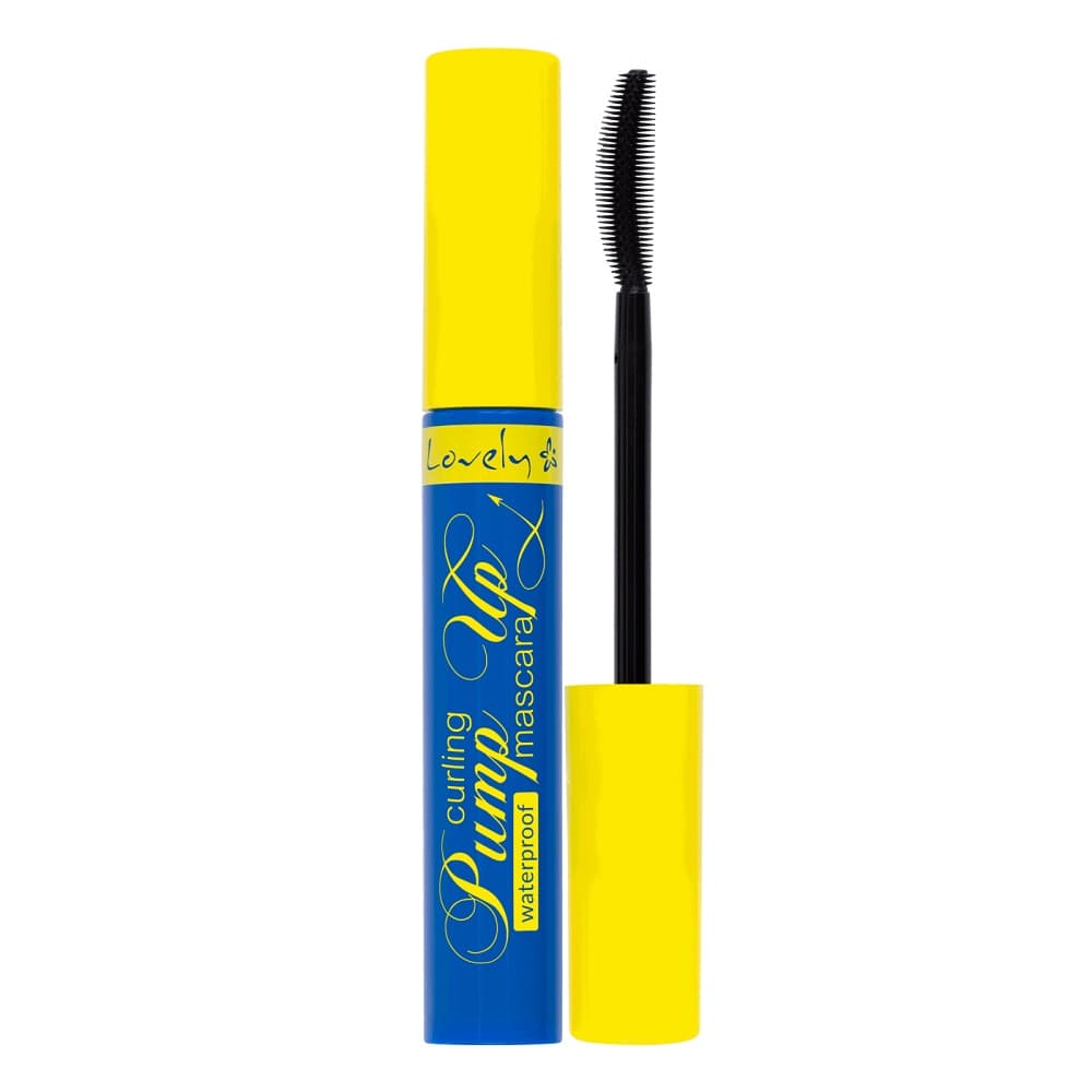 Pump Up Curling Waterproof Mascara wodoodporny podkręcający tusz do rzęs Black