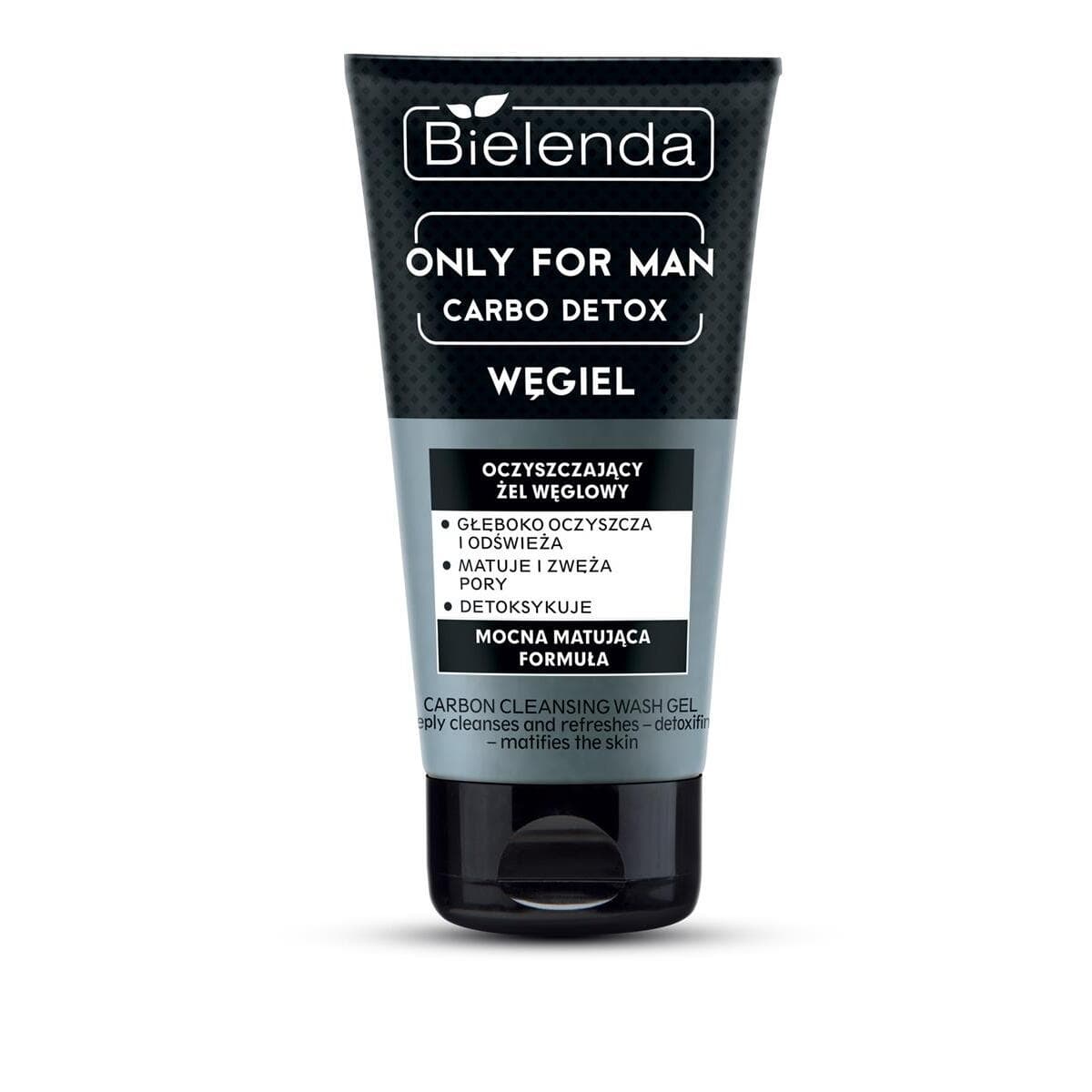 Only For Man Carbo Detox oczyszczający żel do mycia twarzy