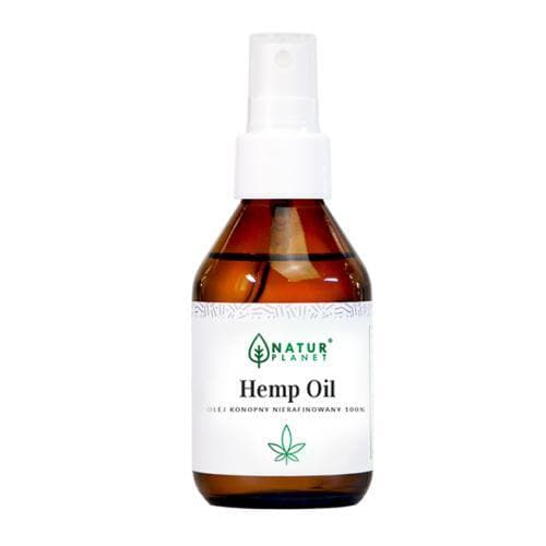 Naturplanet Hemp Oil, olej konopny nierafinowany 100%