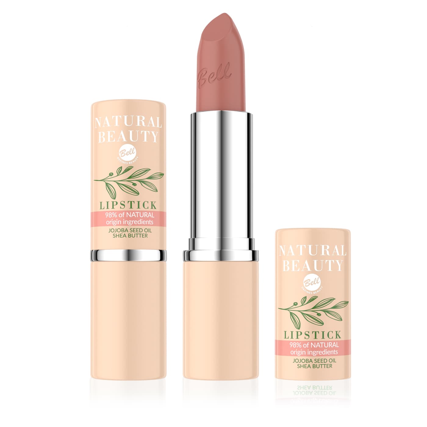 naturalna pomadka NATURAL BEAUTY Lipstick 001