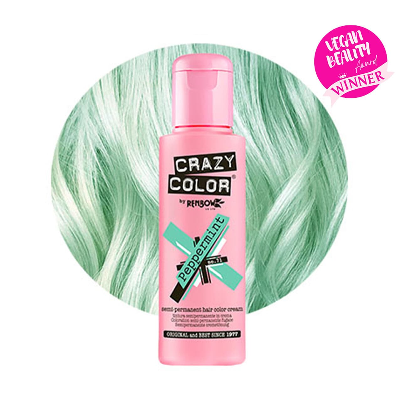 Color, toner odżywczy do włosów, Peppermint – mięta, nr 71