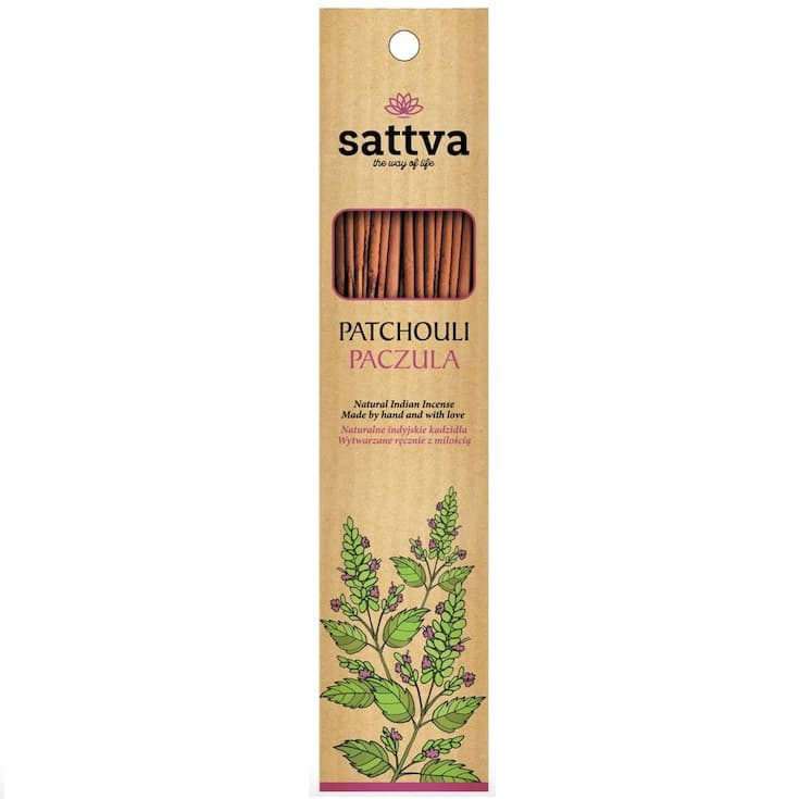 Sattva Natural Indian Incense naturalne indyjskie kadzidełko Paczula