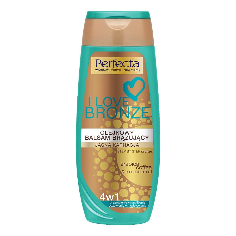 I Love Bronze olejkowy balsam brązujący 4w1 do jasnej karnacji