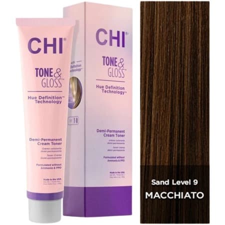 Tone & Gloss, toner do włosów, Macchiato