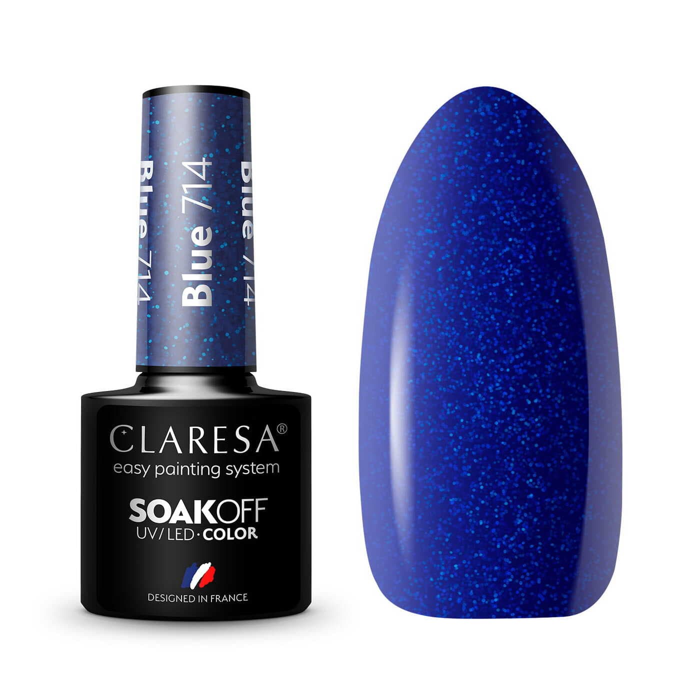 Color lakier hybrydowy 714 BLUE