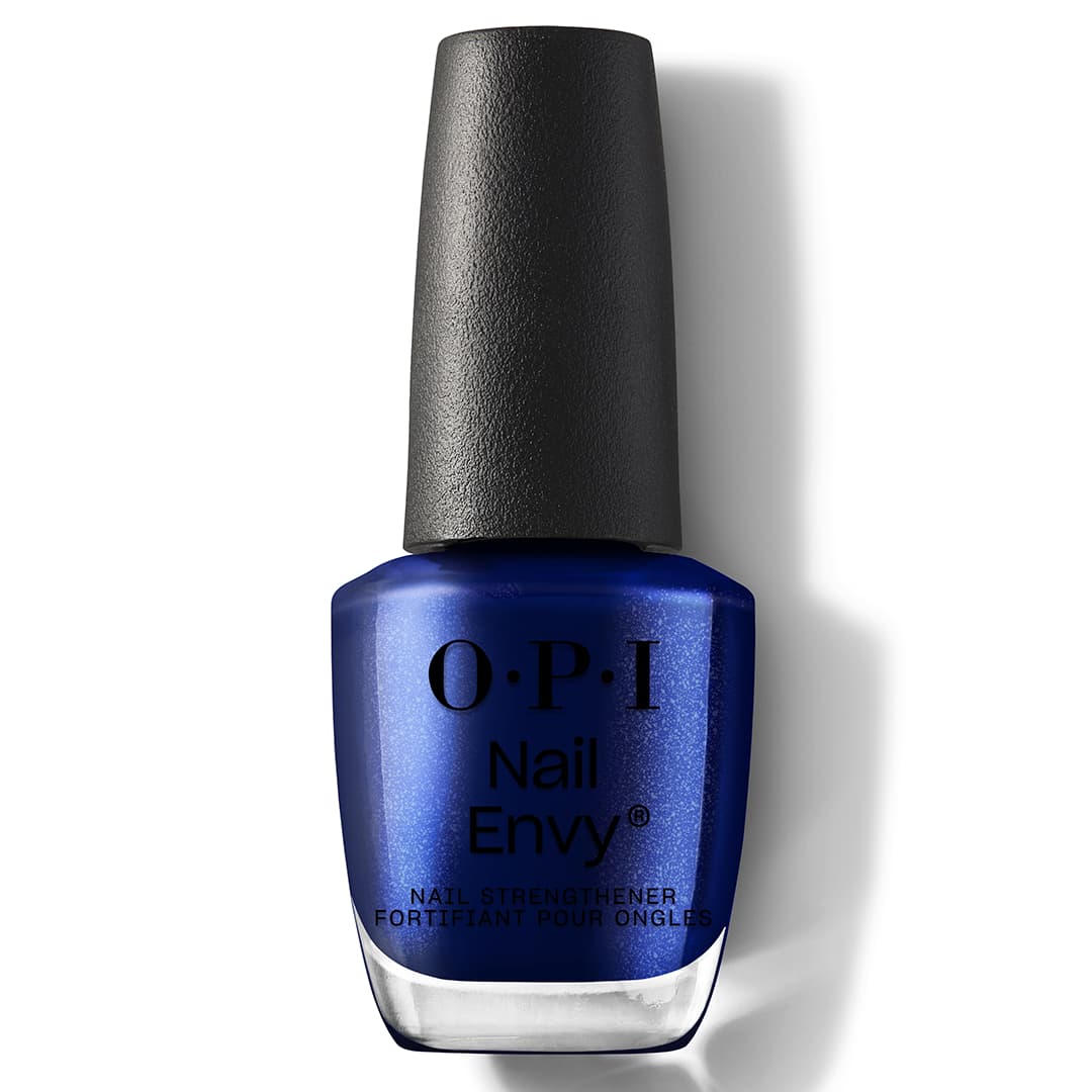 Nail Envy, kolorowa odżywka do paznokci, All Night Strong NT227, granatowa