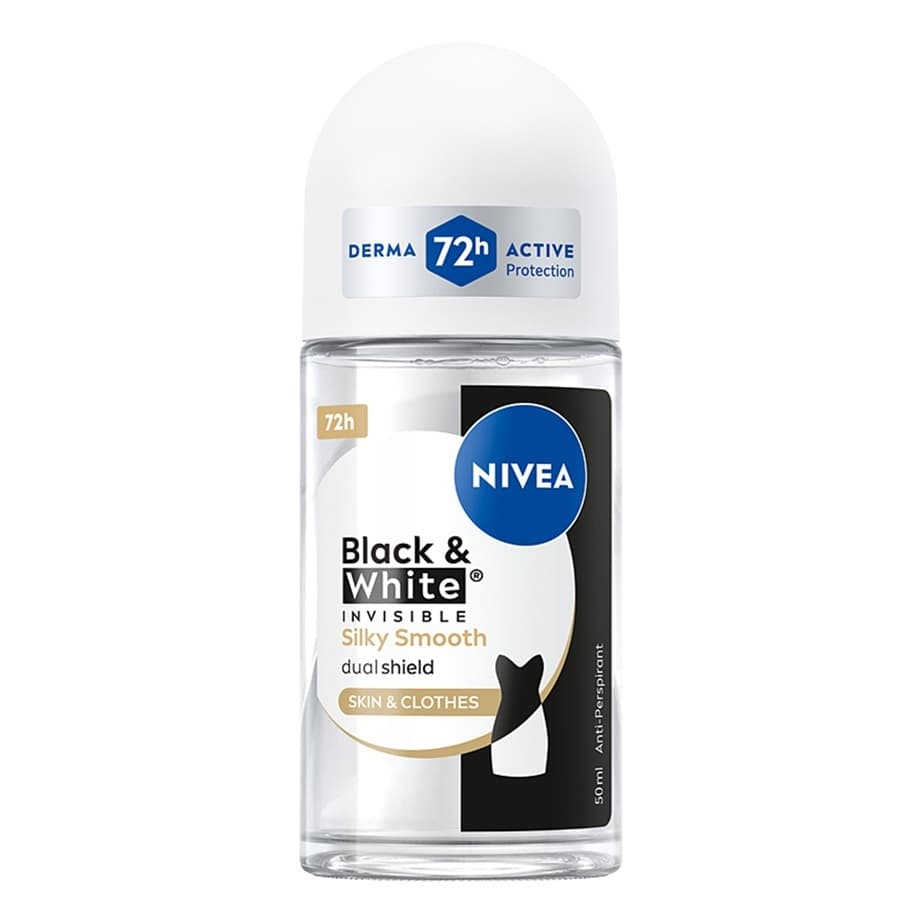 Deo Roll-On Black&White Silky Smooth