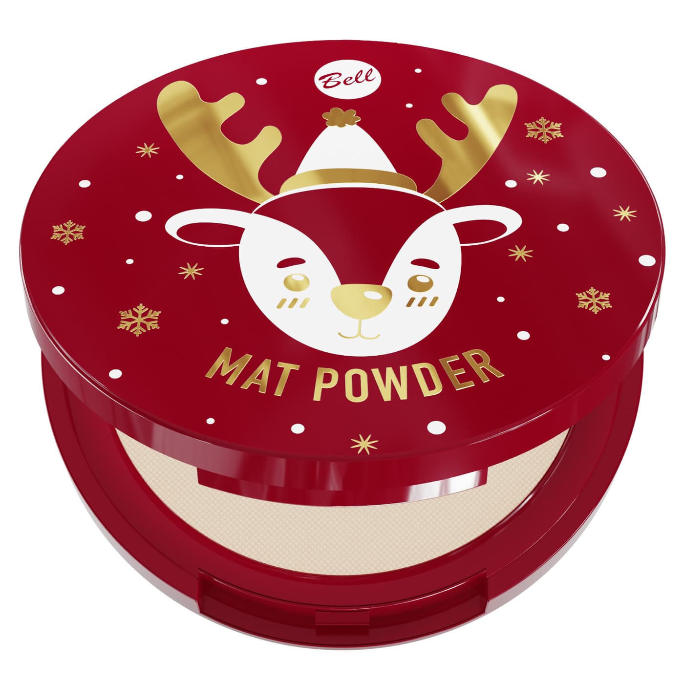 Mat Powder, puder matujący do twarzy, 01 Let it snow