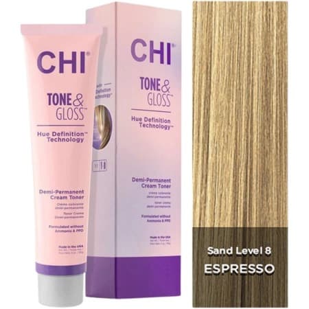Tone & Gloss, toner do włosów, Espresso