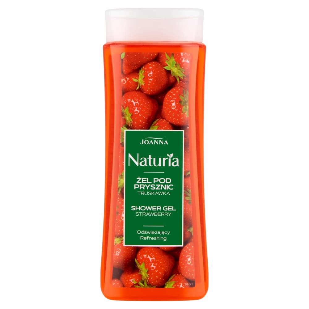Naturia - Strawberry Shower Gel - Żel pod prysznic - Truskawka -