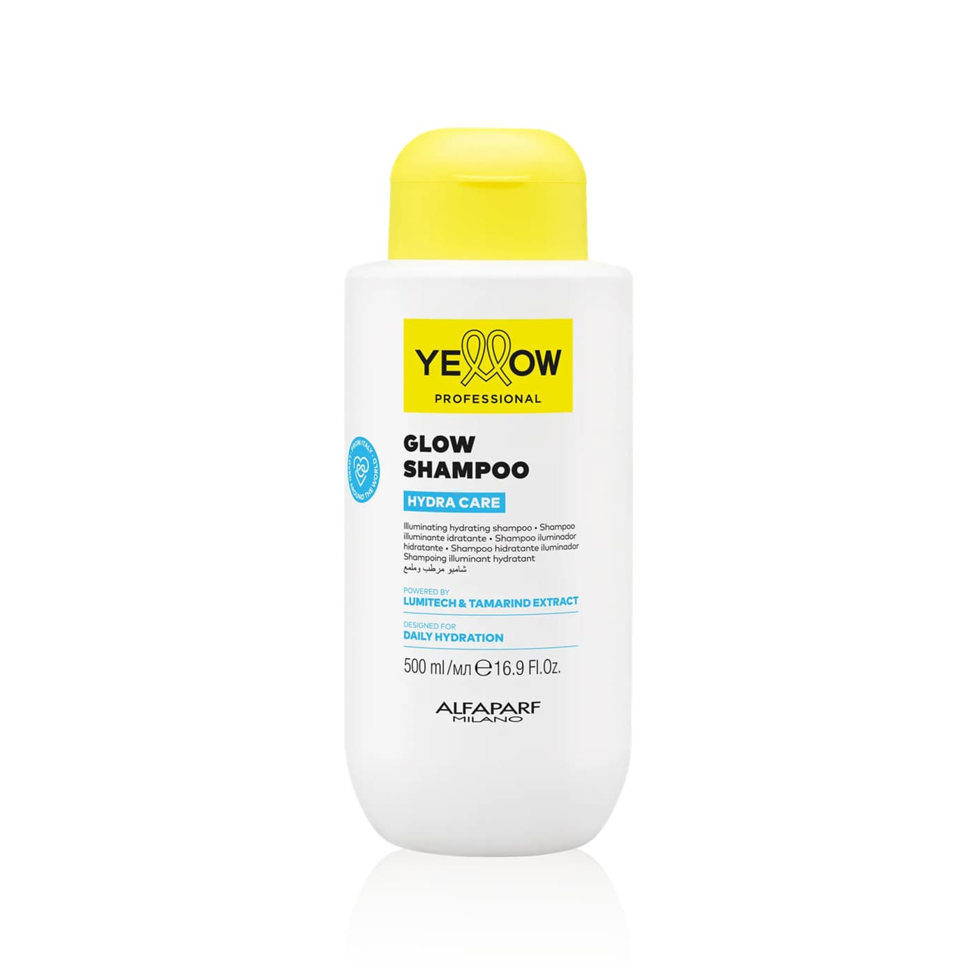 GLOW HYDRA CARE Rozświetlająco-nawilżający szampon do włosów