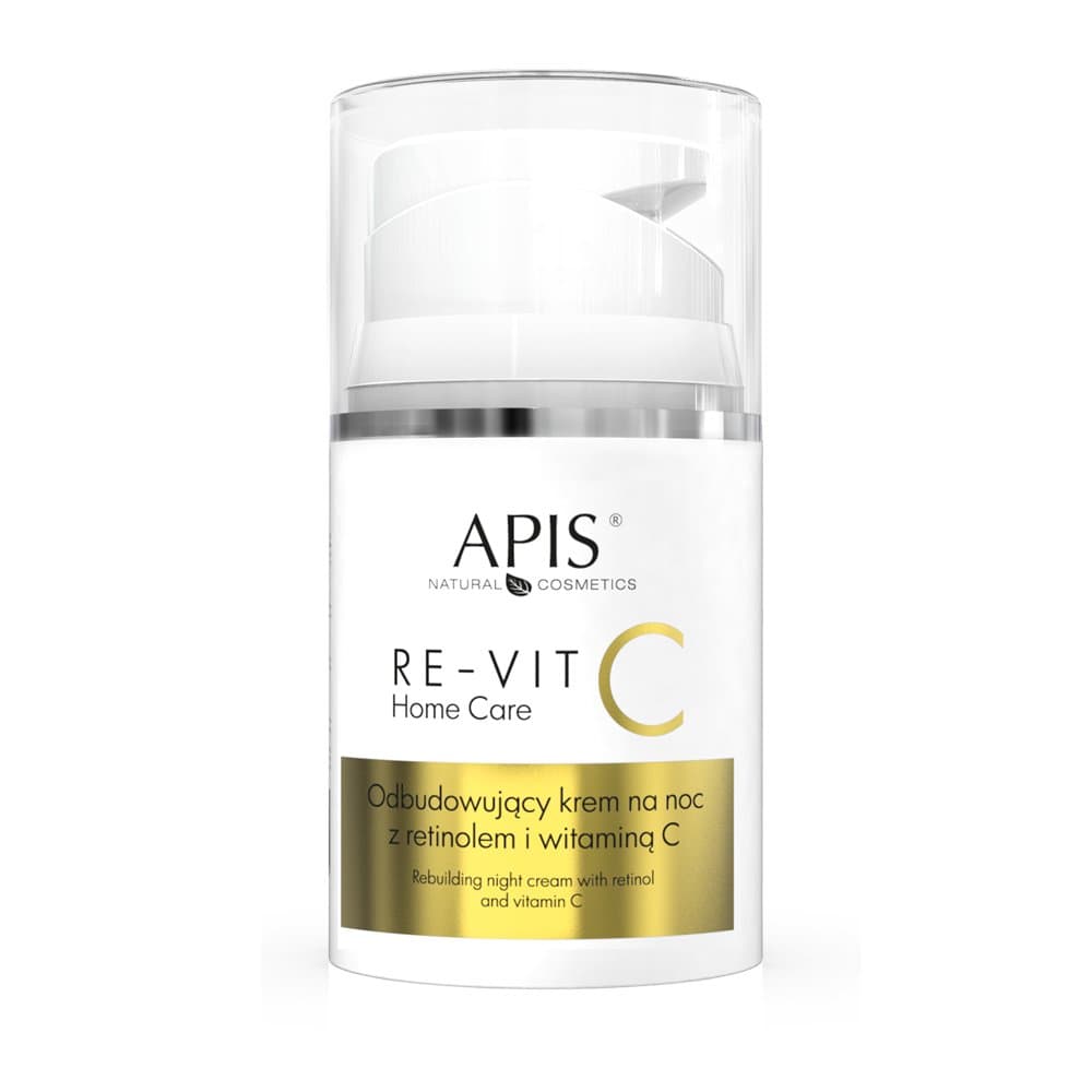 APIS Re-Vit C Home Care Odbudowujący krem z retinolem i witaminą C na noc