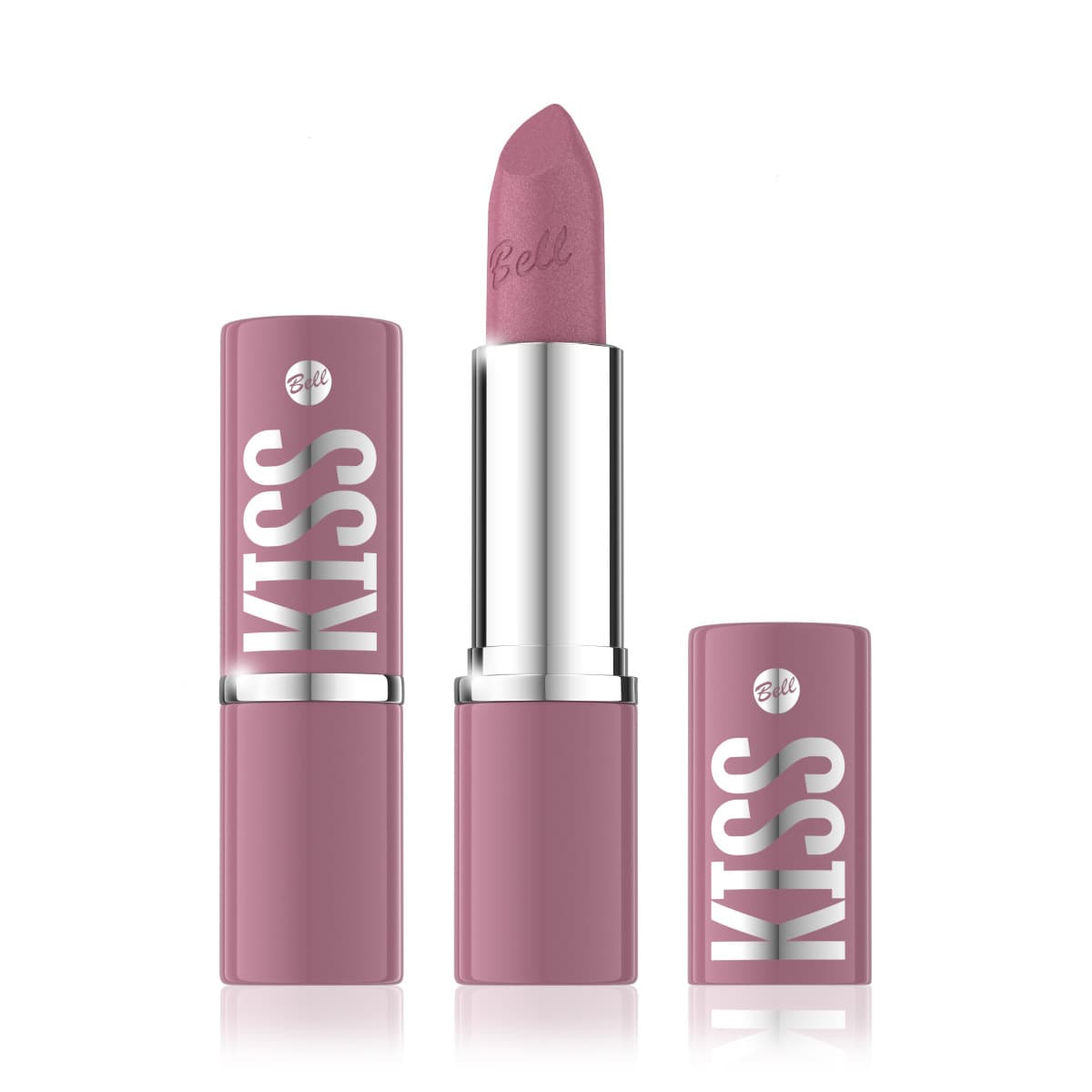 Kiss Lipstick 03 Błyszcząca pomadka do ust
