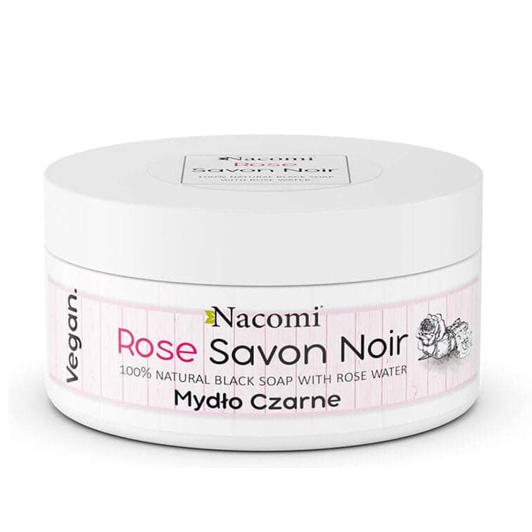 Rose Savon Noir różane czarne mydło z wodą różaną