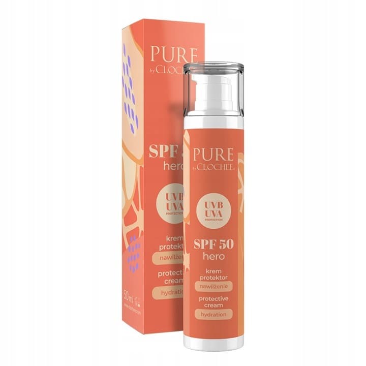 Krem protektor - nawilżenie SPF50 HERO