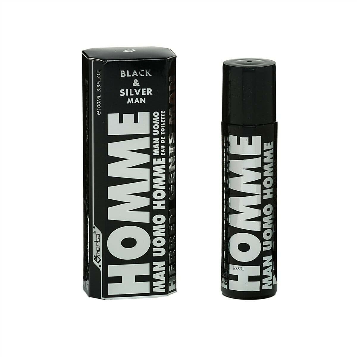 Black & Silver Man, woda toaletowa