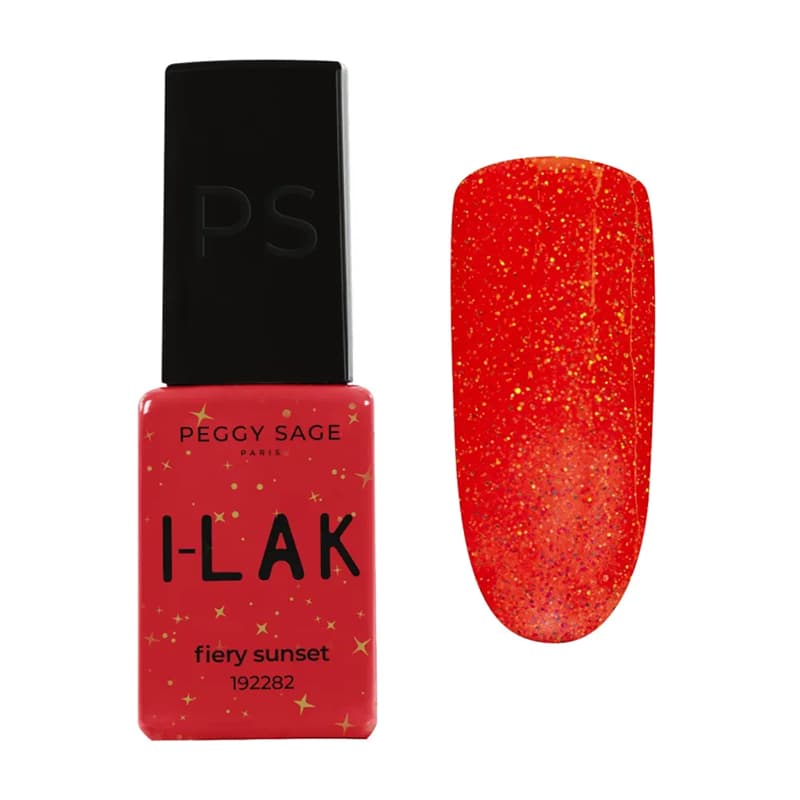 I-LAK, lakier hybrydowy, fiery sunset