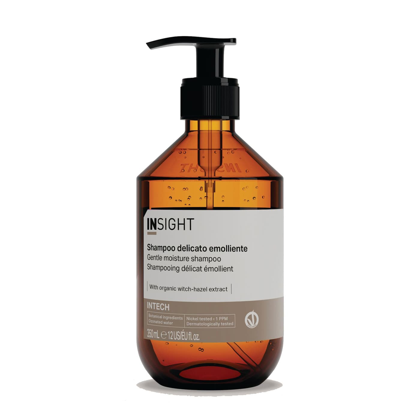 Intech gentle moisture shampoo, delikatny szampon nawilżający do włosów po zabiegach termicznych