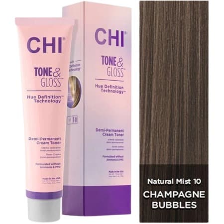 Tone & Gloss, toner do włosów, Champagne Bubbles