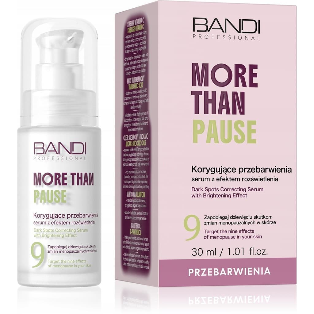More Than Pause, korygujące przebarwienia serum rozjaśniające