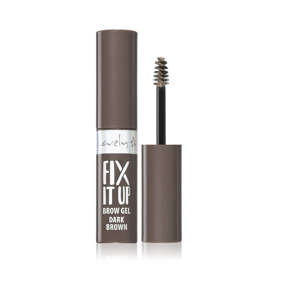 Fix It Up Brow Gel - Półprzezroczysty żel utrwalający do brwi - 2 Dark Brown