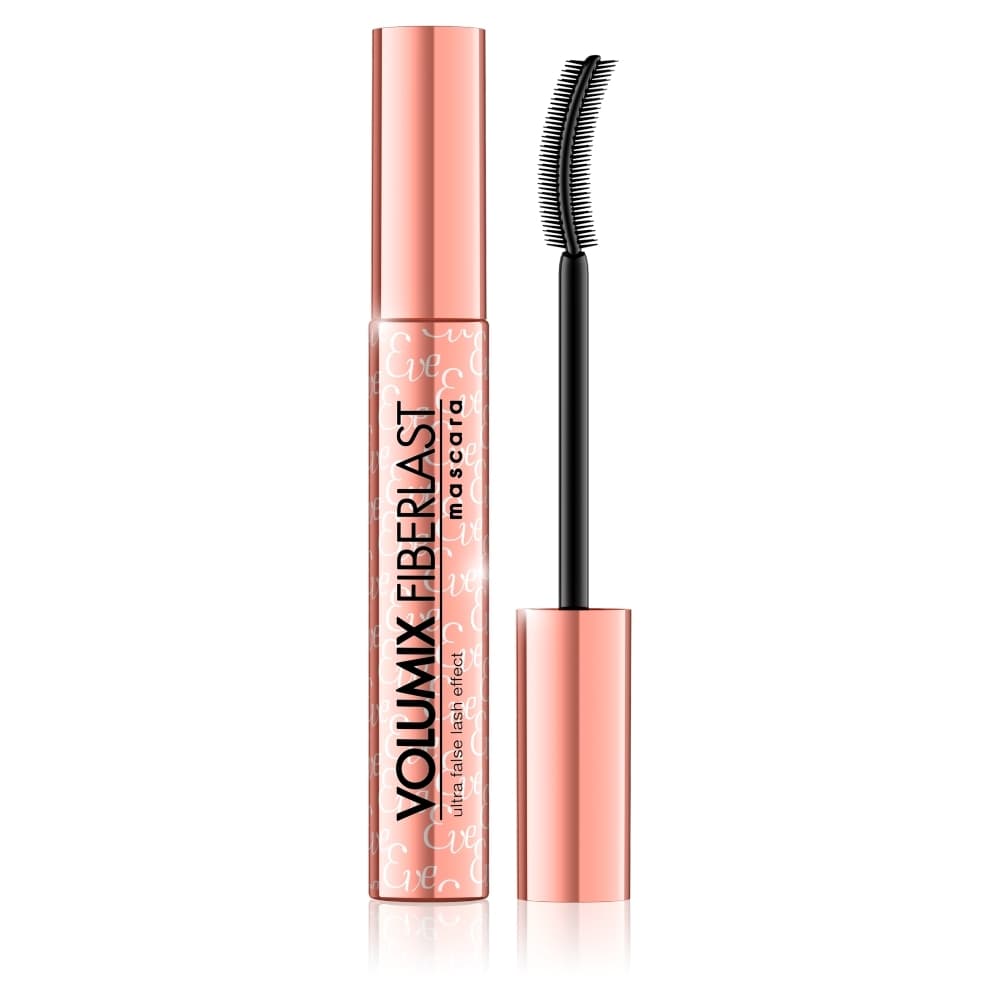 Eveline Volumix Fiberlast Volume Mascara, tusz do rzęs, podrubiająco-wydłużający, czarny