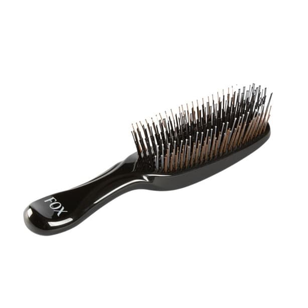 Scalp, szczotka do masażu skóry głowy i rozczesywania włosów, Black Shine, ref.1509397