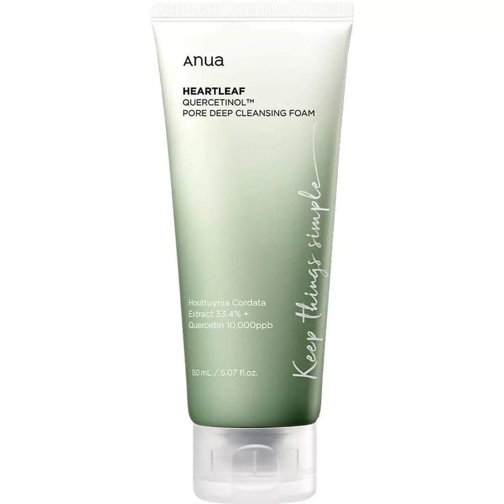 Heartleaf Quercetinol Pore Deep Cleansing Foam głęboko oczyszczająca pianka do twarzy