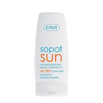 Sopot Sun, krem antyoksydacyjny z witaminą C, SPF50